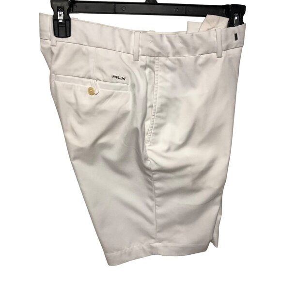 Rlx Ralph‎ Lauren Mens White Golf Shorts Size 33 - Picture 3 of 5